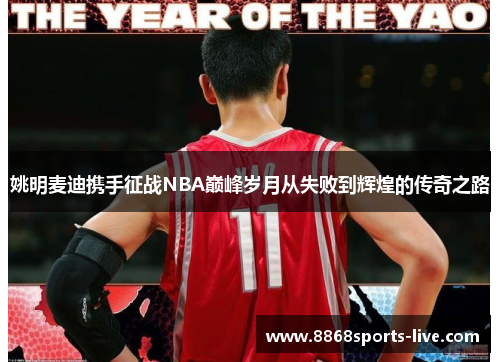 姚明麦迪携手征战NBA巅峰岁月从失败到辉煌的传奇之路